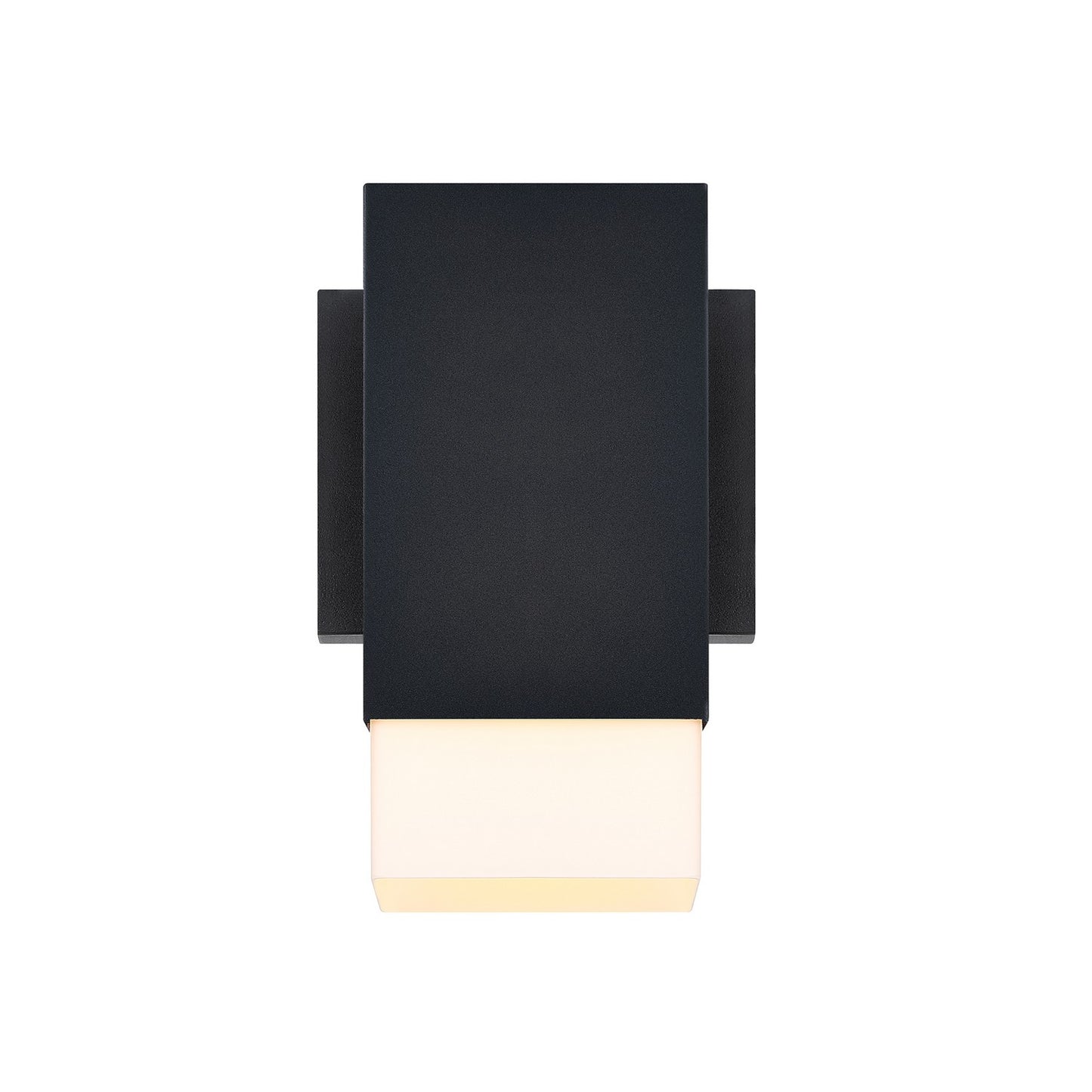 Willowsong One Light Outdoor Wall Sconce in Black