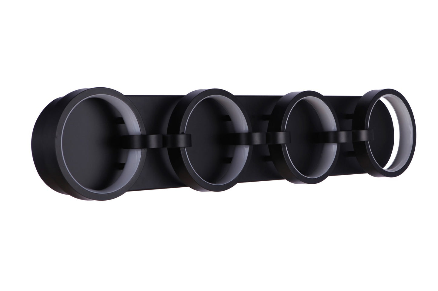Context LED Vanity in Flat Black