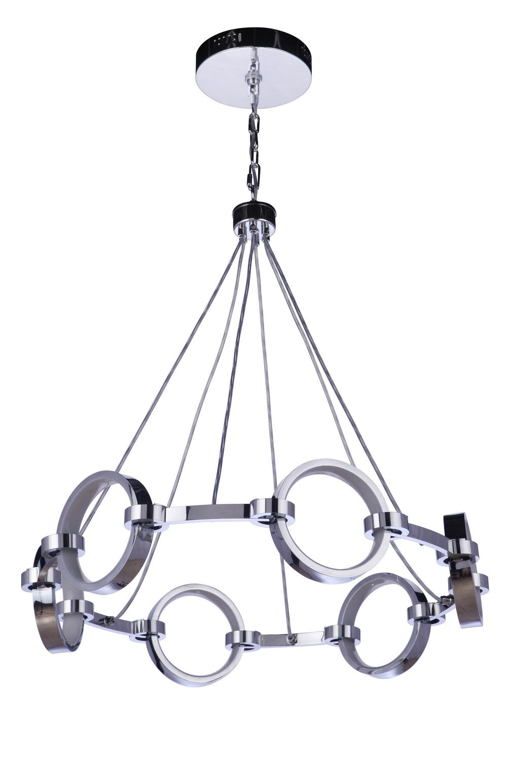 Context LED Chandelier in Chrome