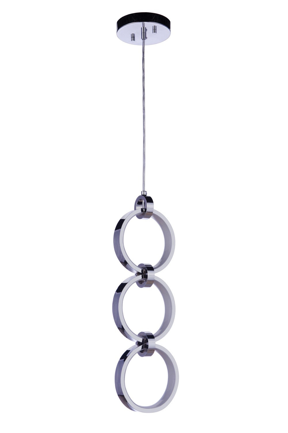 Context LED Pendant in Chrome