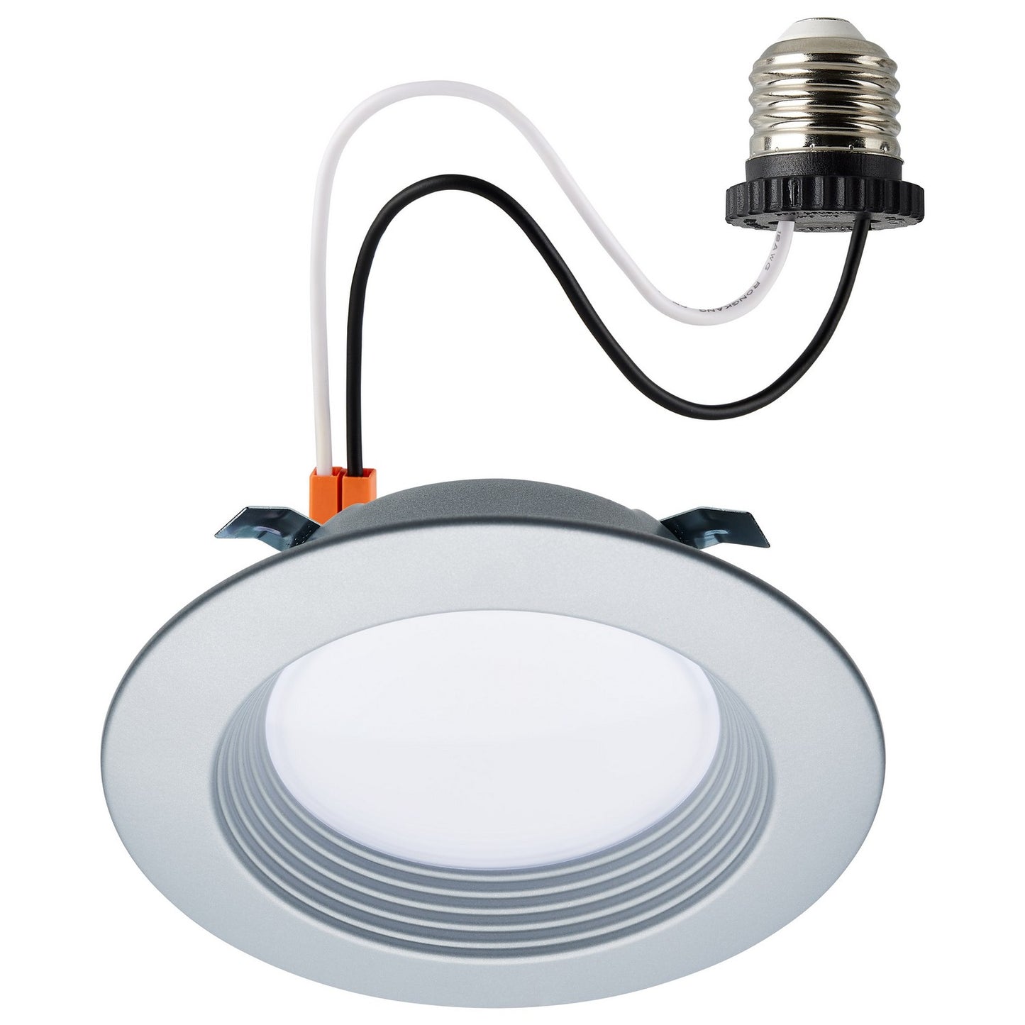LED Downlight in Brushed Nickel