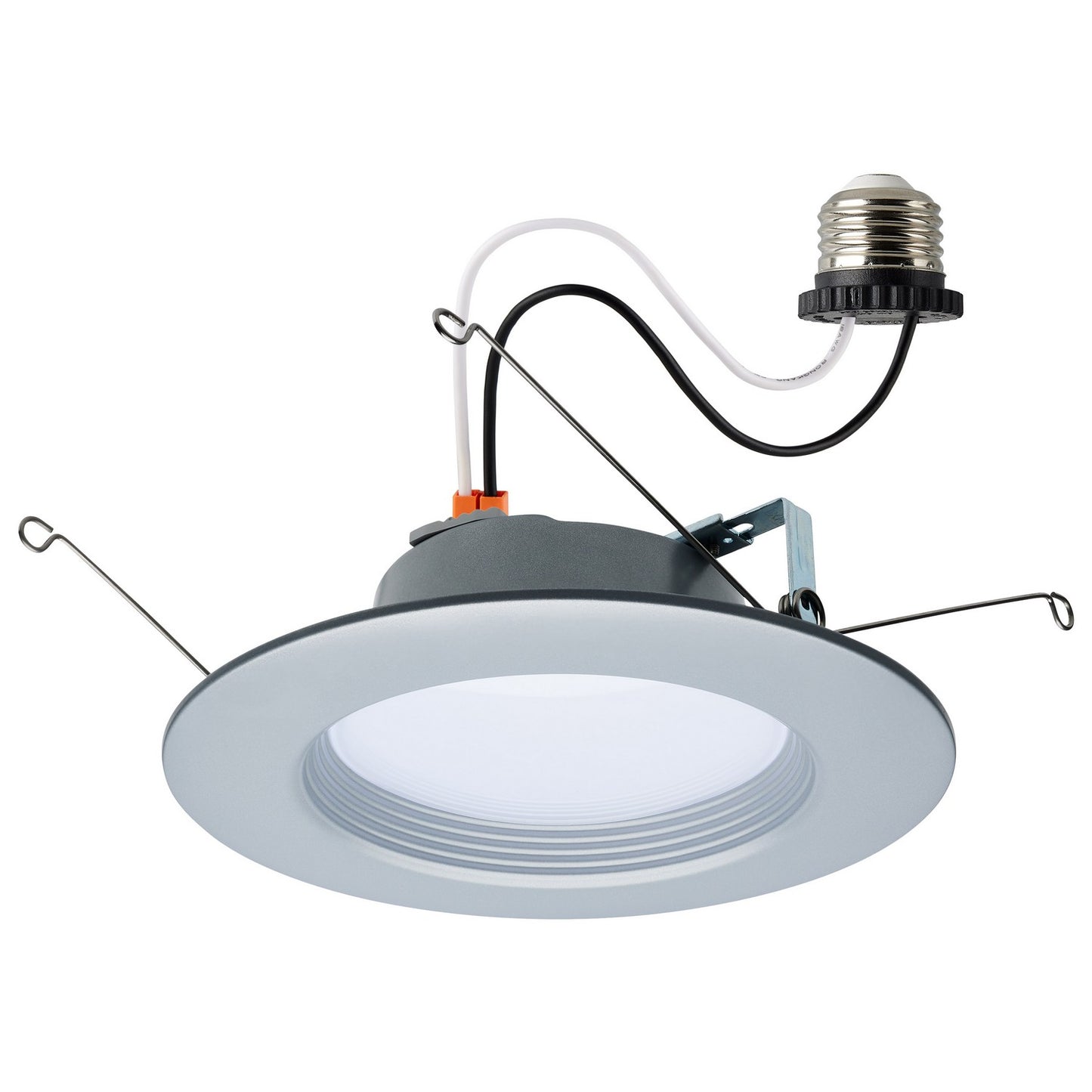 LED Downlight in Brushed Nickel