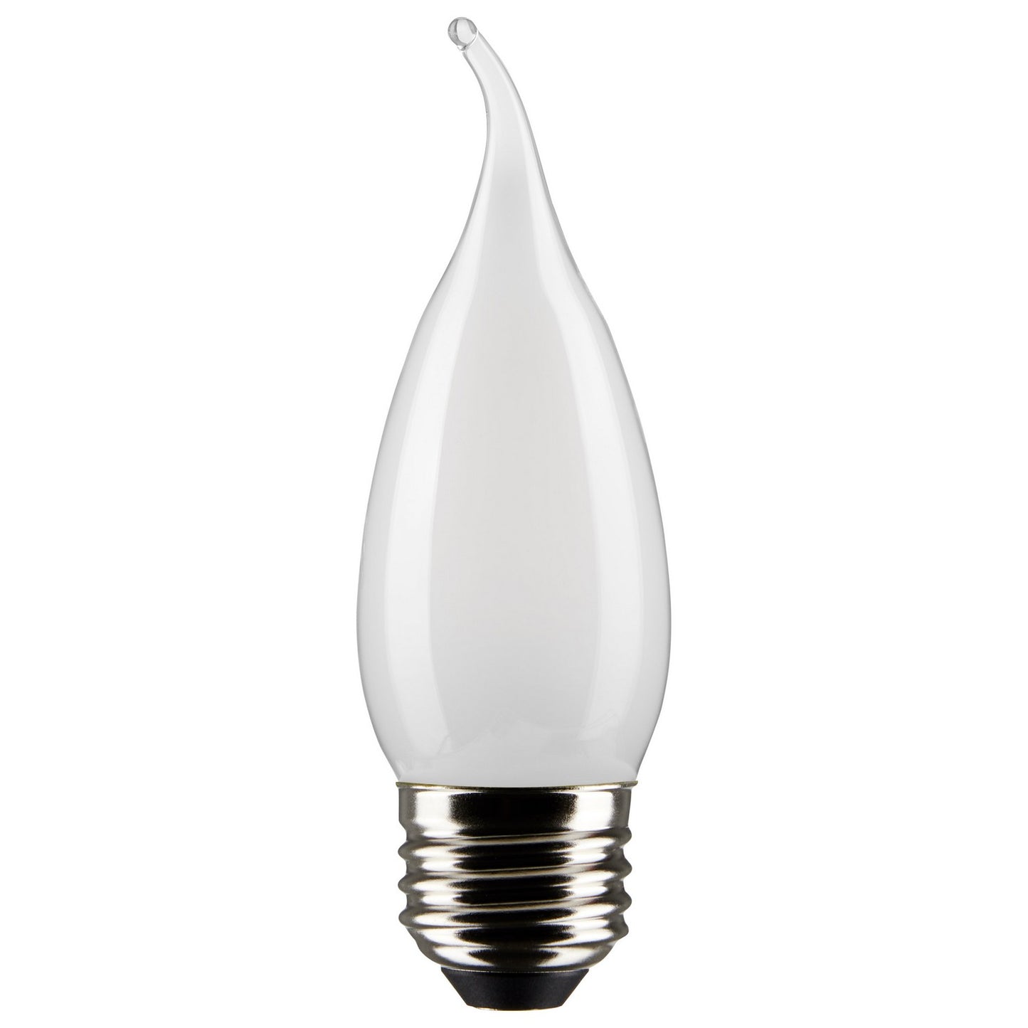 Satco 4W CA10 LED – E26 base, 350 lumens, 5000K Daylight (S21886)