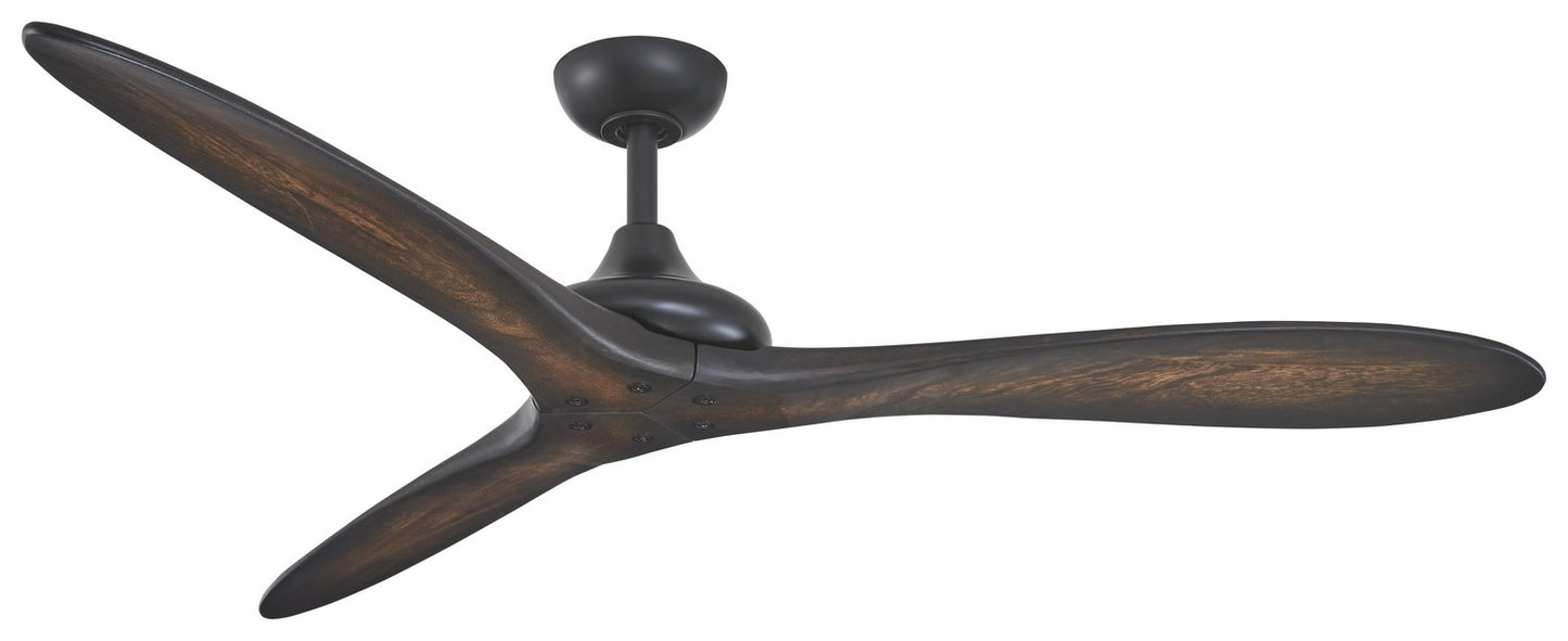 Vapor 60"Ceiling Fan in Coal Black