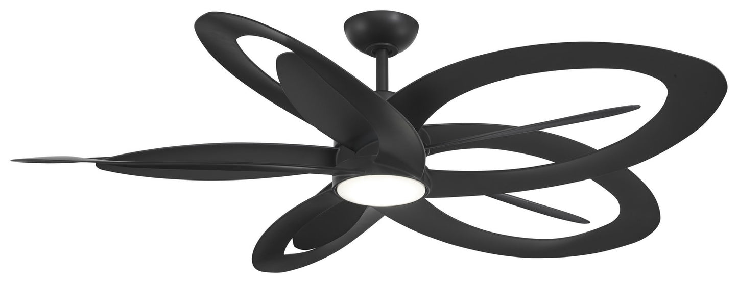 Pinup 60"Ceiling Fan in Coal Black
