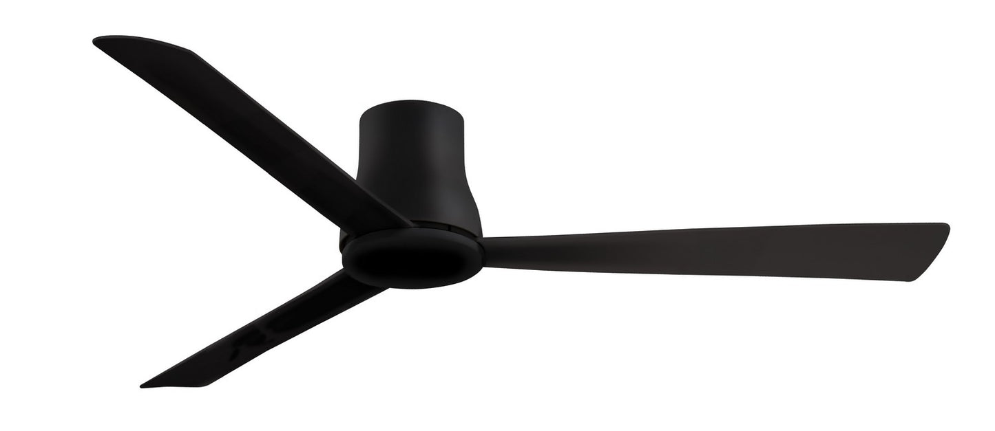 Simple Flush-60" 60"Ceiling Fan in Coal Black