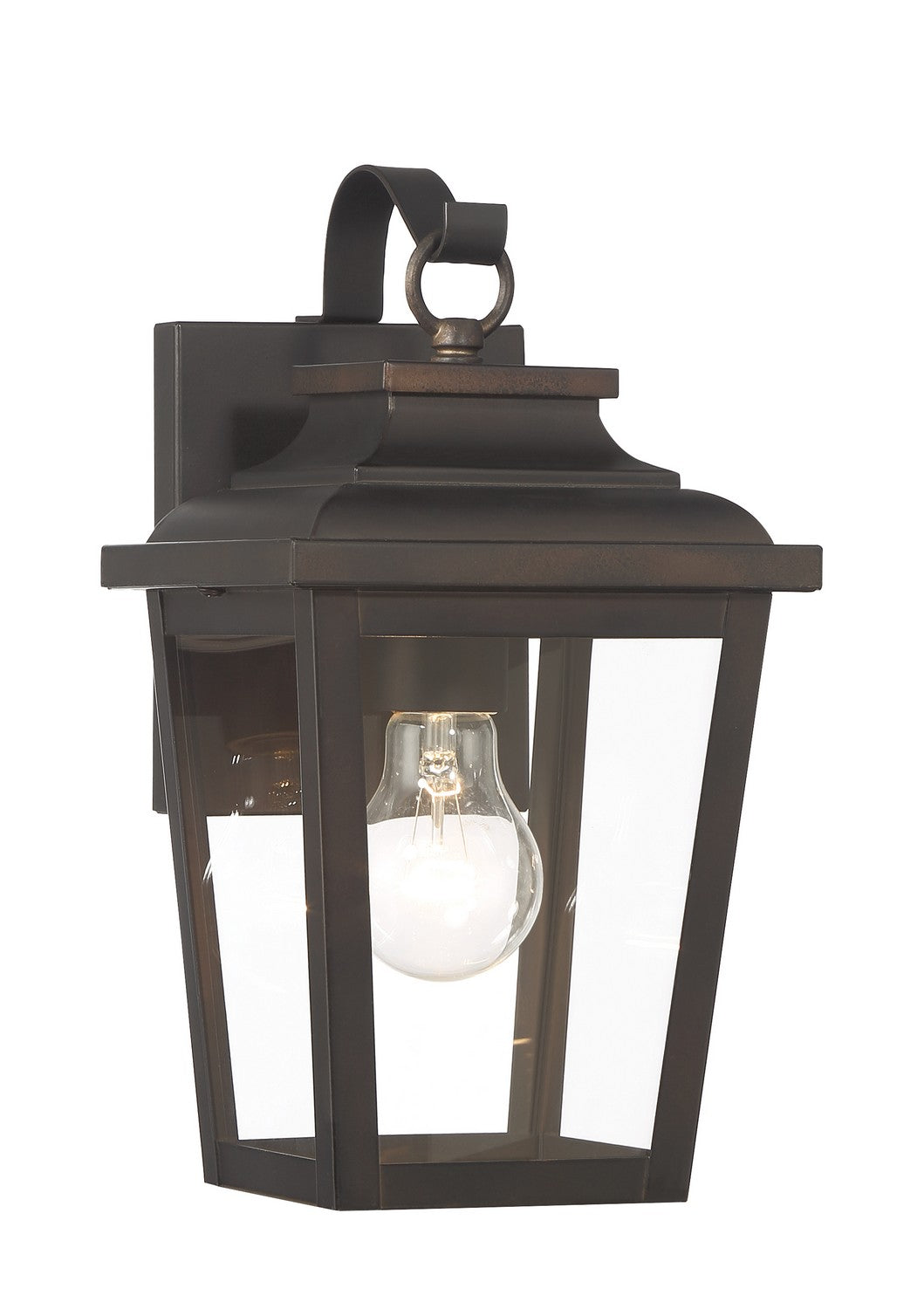 Irvington Manor One Light Wall Mount in Chelesa Bronze