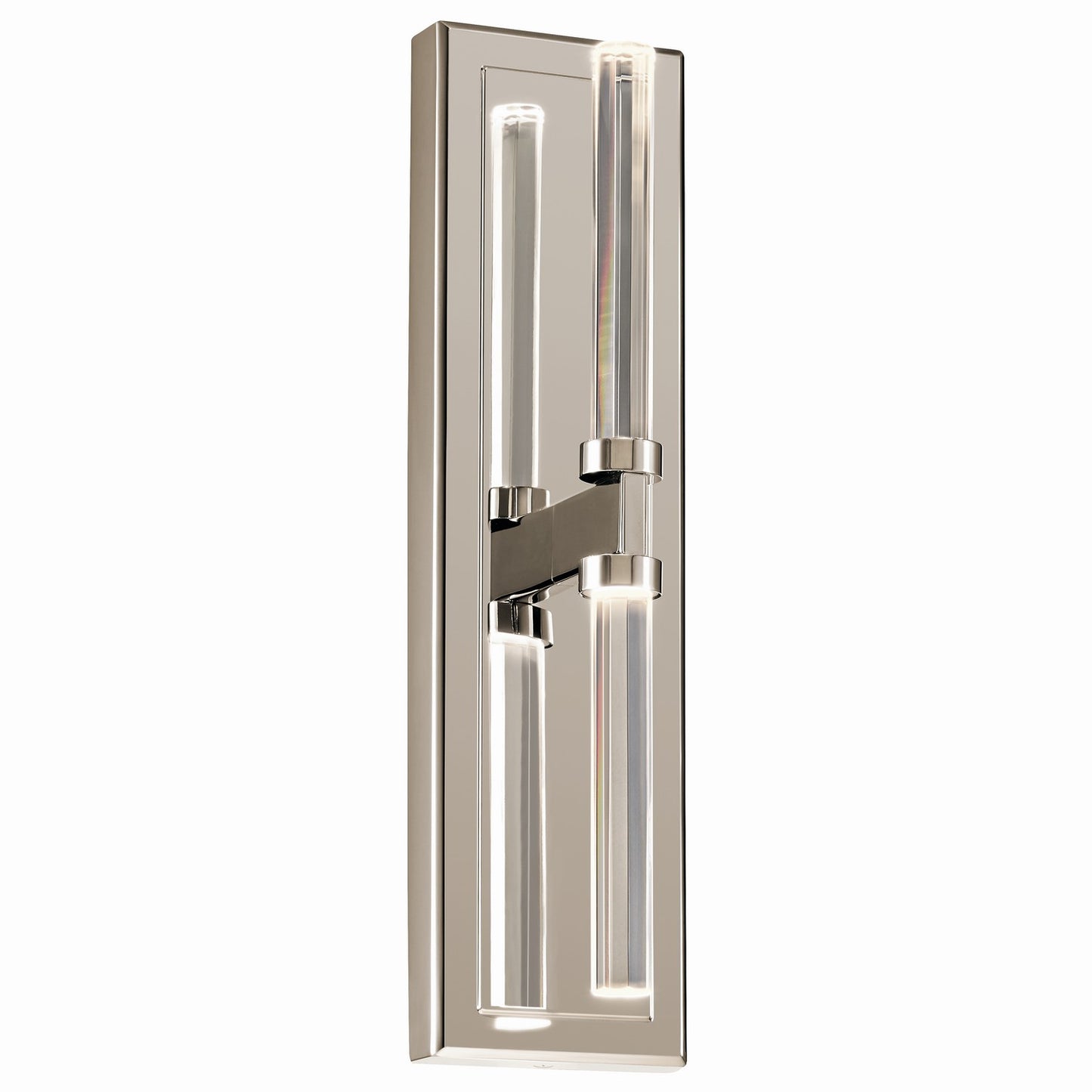Sycara LED Wall Sconce in Polished Nickel