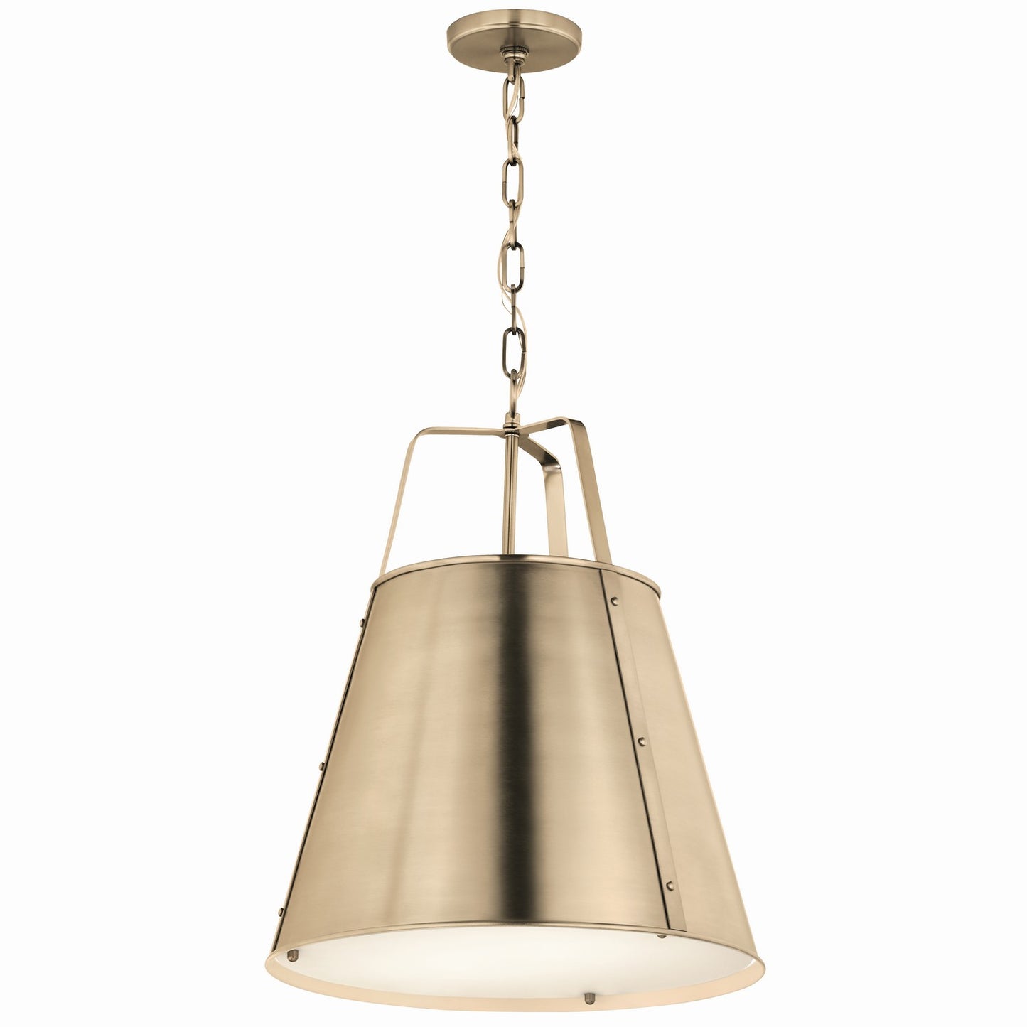 Etcher Two Light Pendant in Champagne Bronze