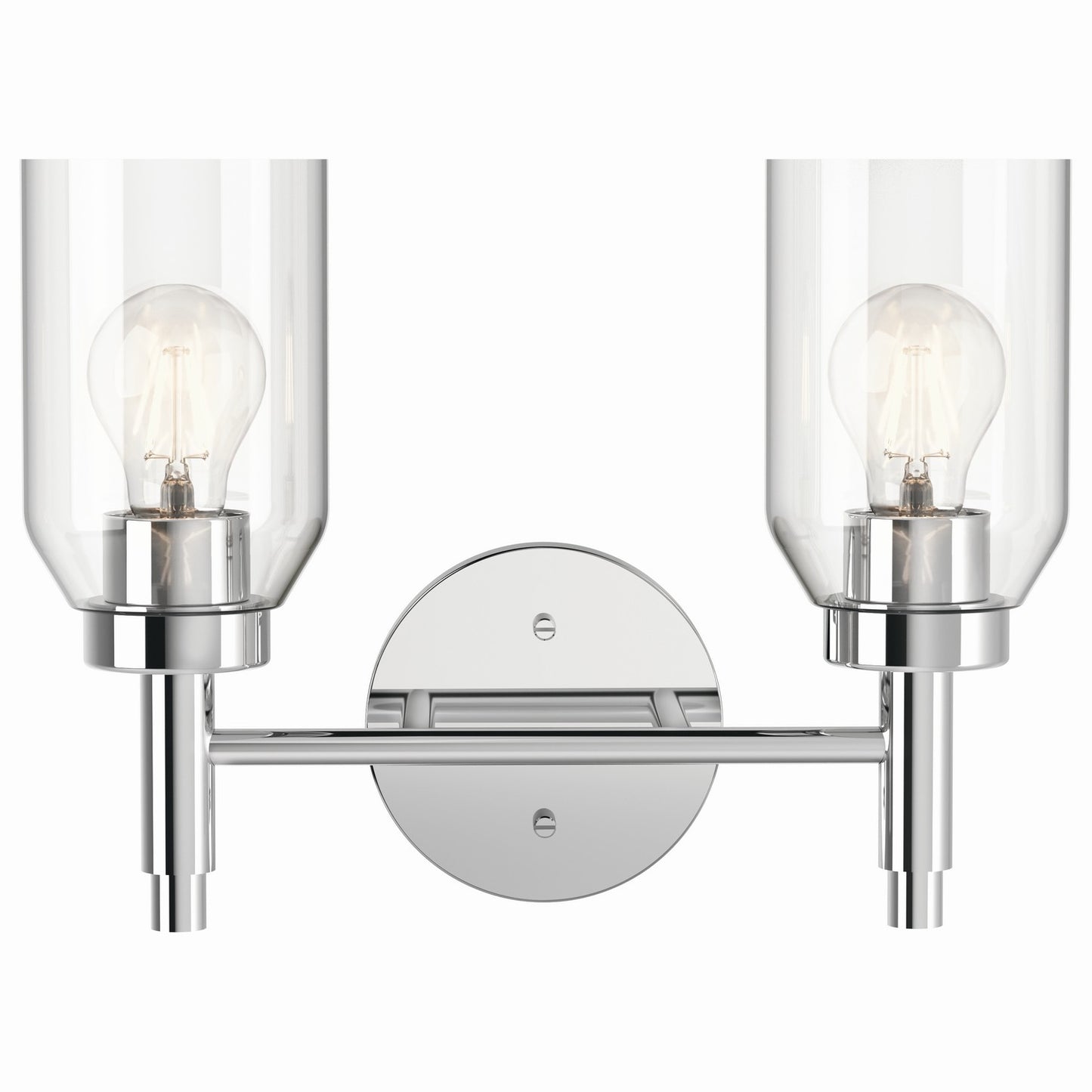 Madden Two Light Vanity in Chrome