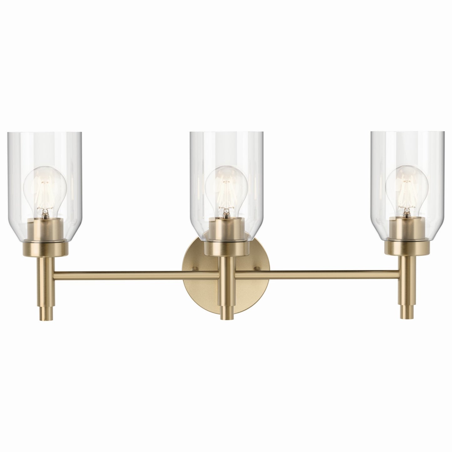 Madden Three Light Vanity in Champagne Bronze