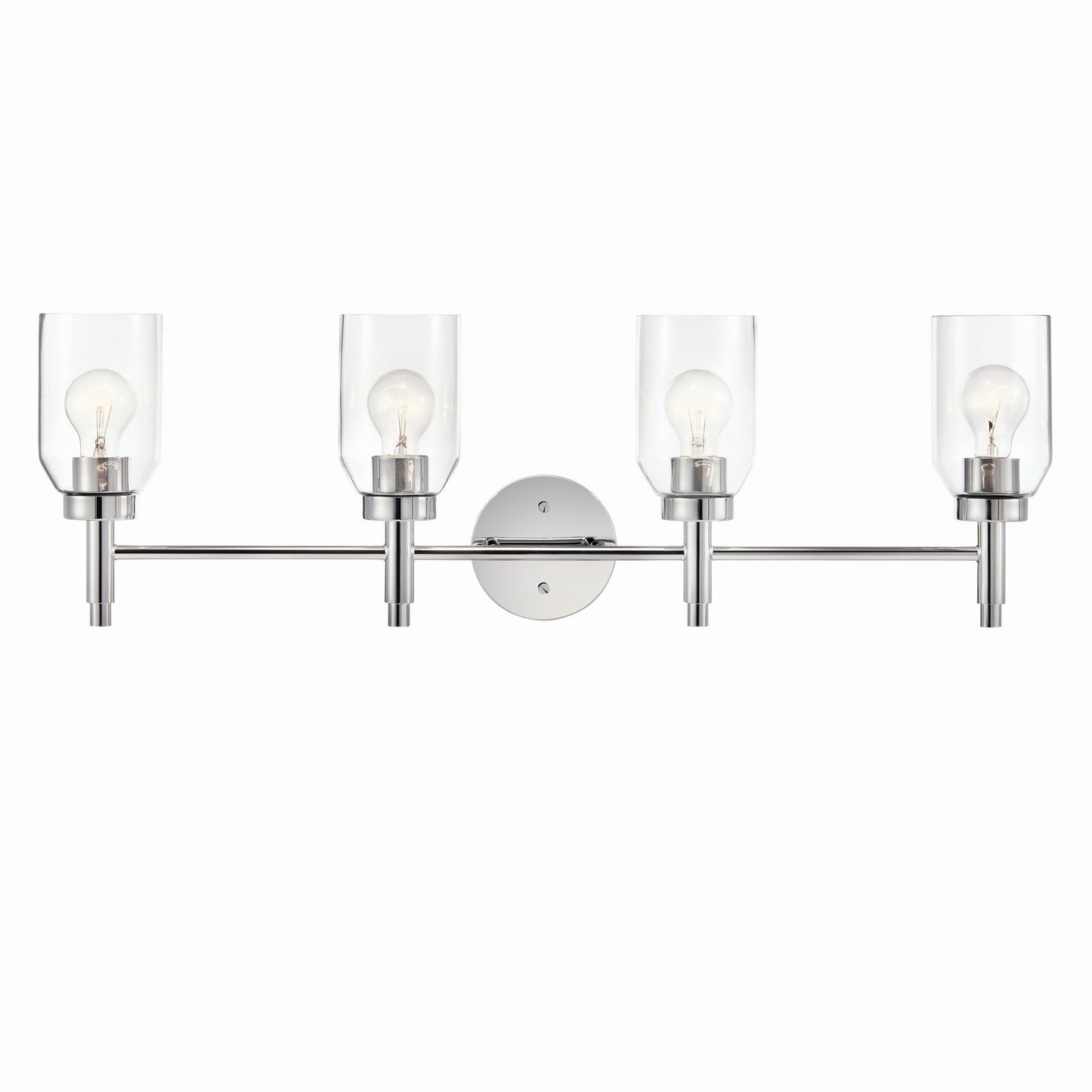 Madden Four Light Vanity in Chrome