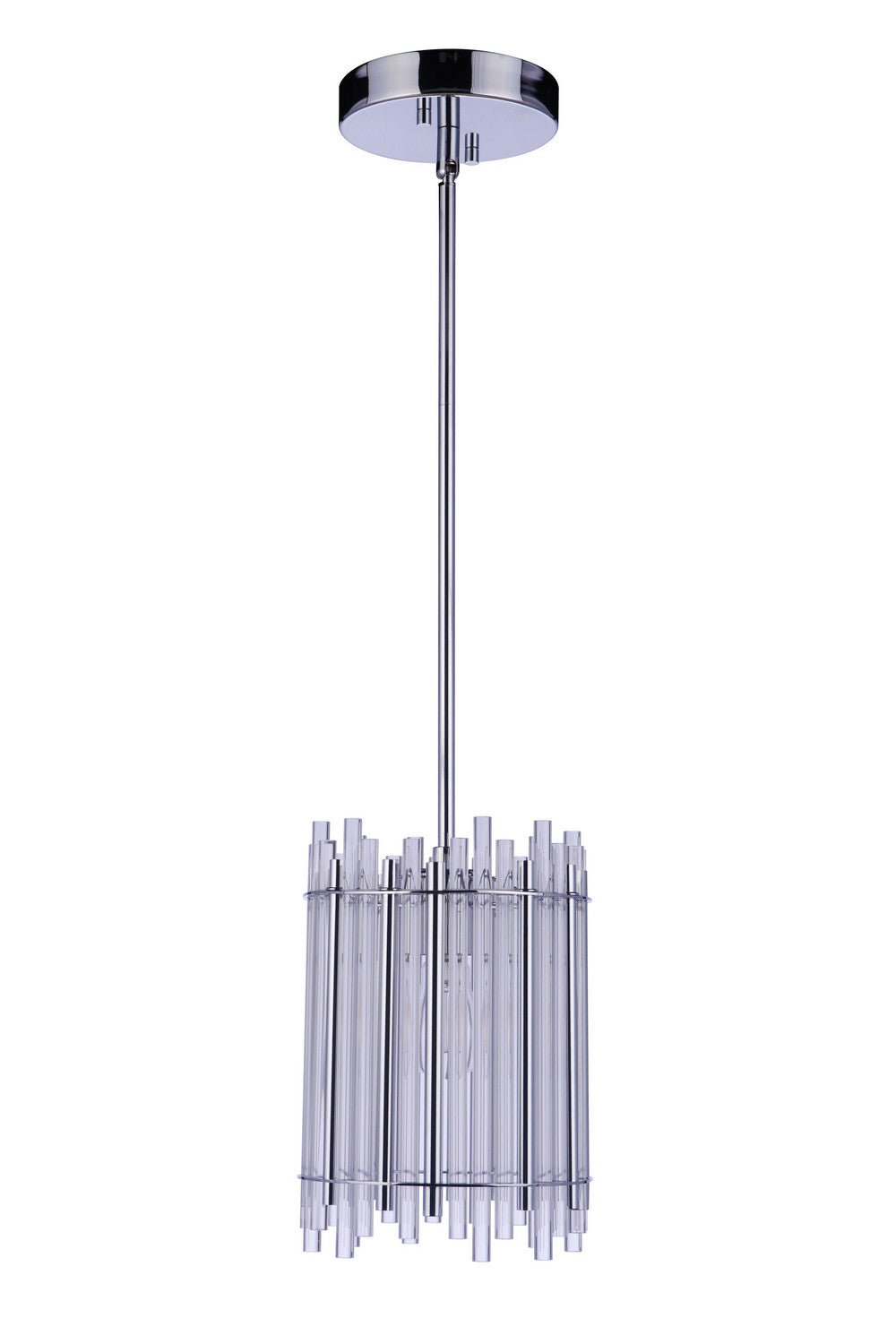 Reveal One Light Pendant in Chrome