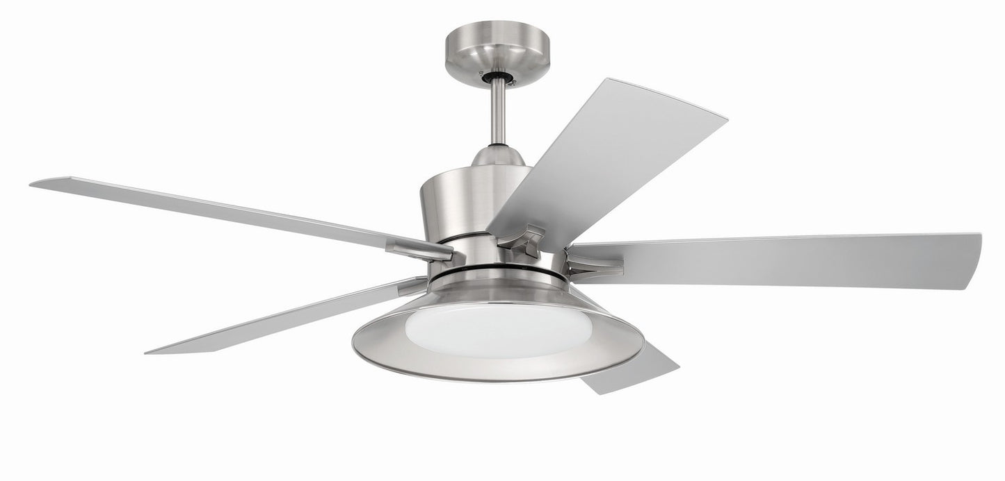 Craftmade - TOP52BNK5 - 52" Ceiling Fan - Topper - Brushed Polished Nickel