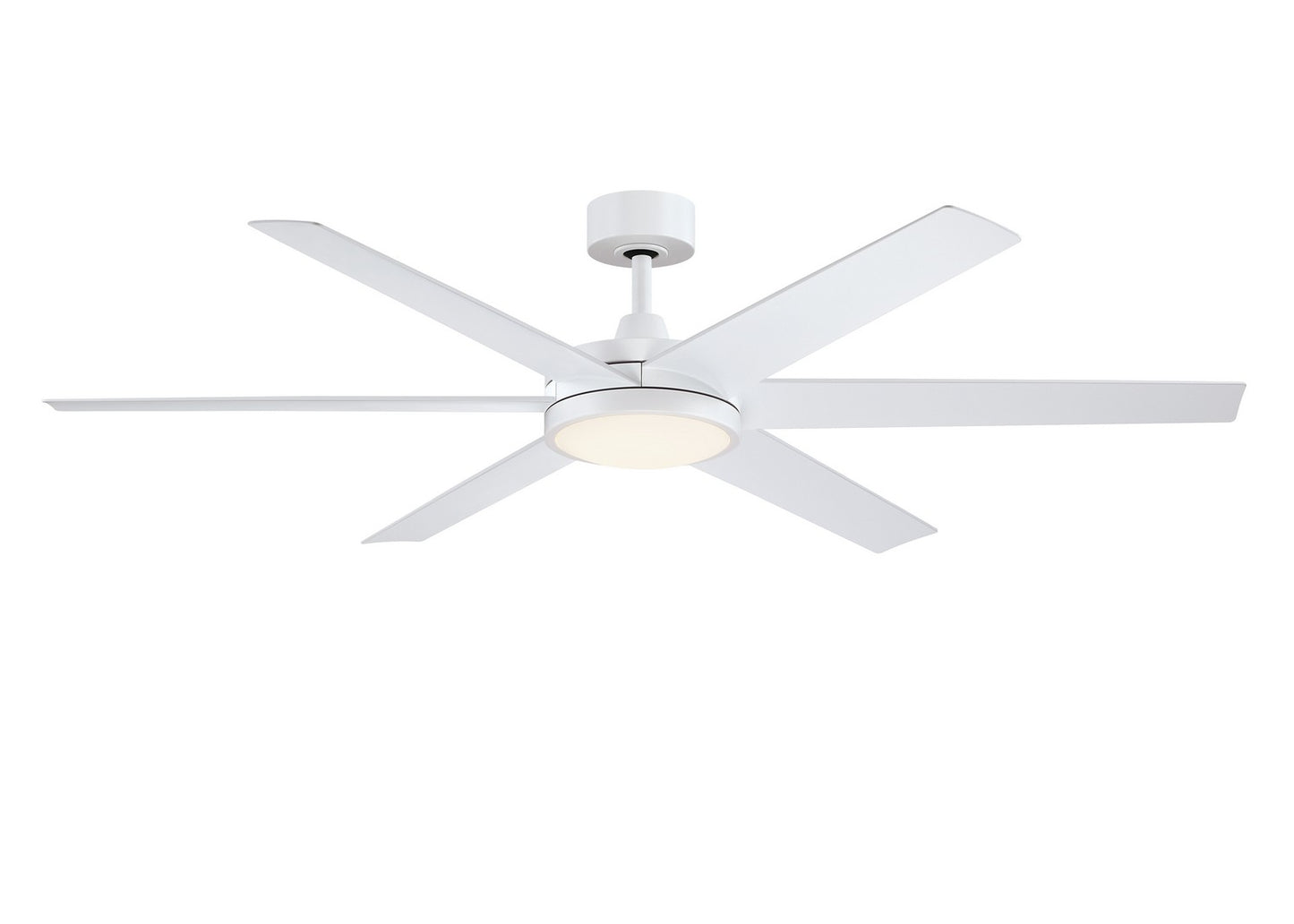 Brawn 64" Ceiling Fan in Matte White