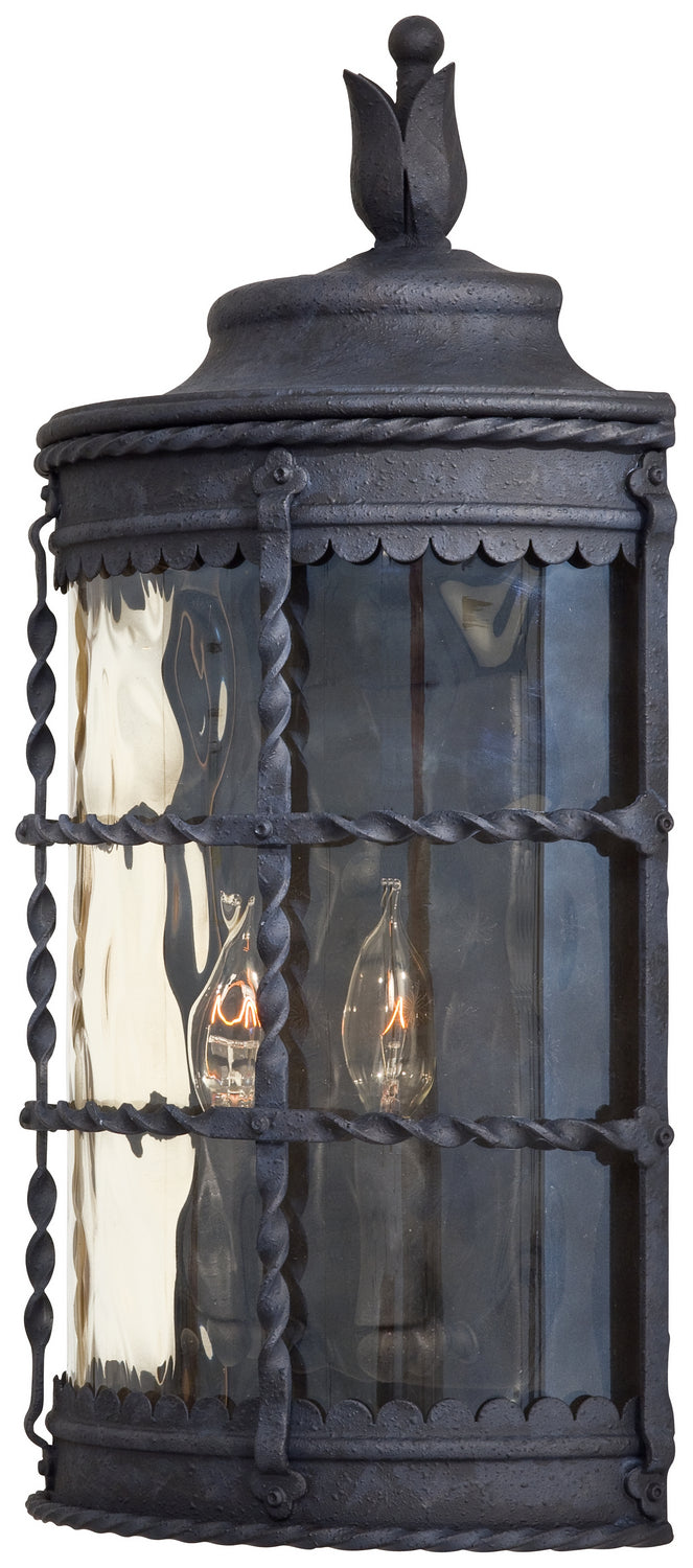 Mallorca Two Light Pocket Lantern in Spanish Iron
