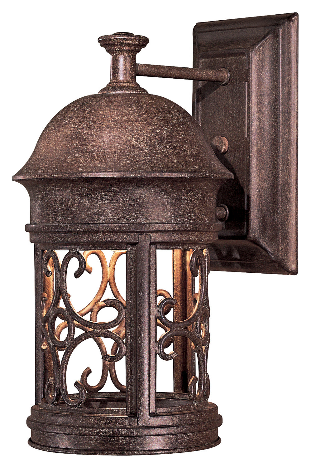 Sage Ridge One Light Wall Mount in Vintage Rust