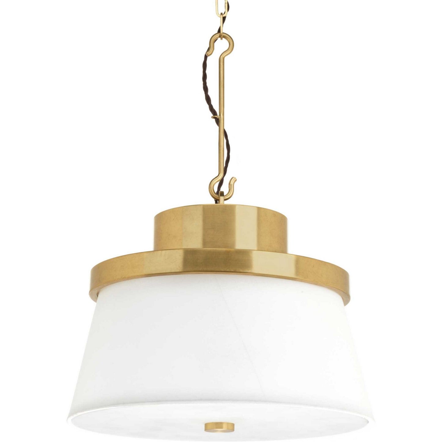Point Dume-Windbluff Three Light Pendant in Brushed Brass
