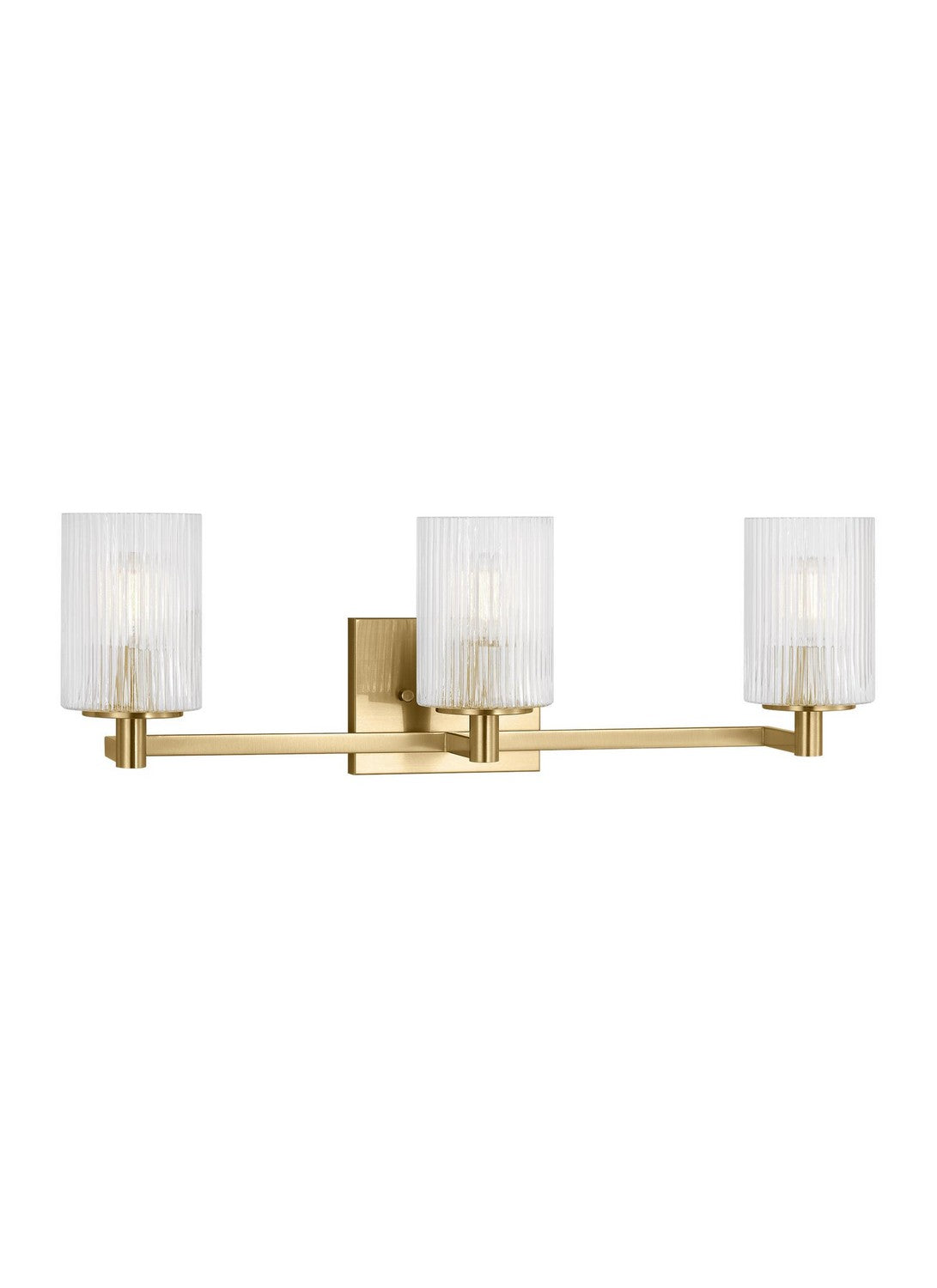 Generation Lighting - GLV1043SB - Three Light Wall / Bath - Lando - Satin Bronze