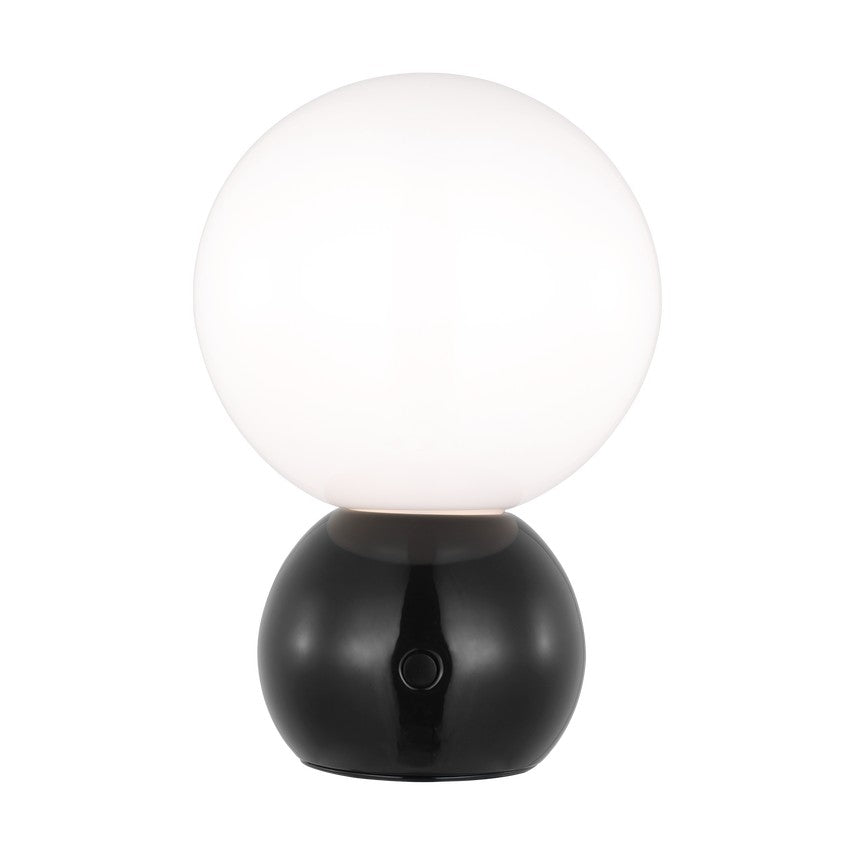 Suki LED Mini Table Lamp in Gloss Black