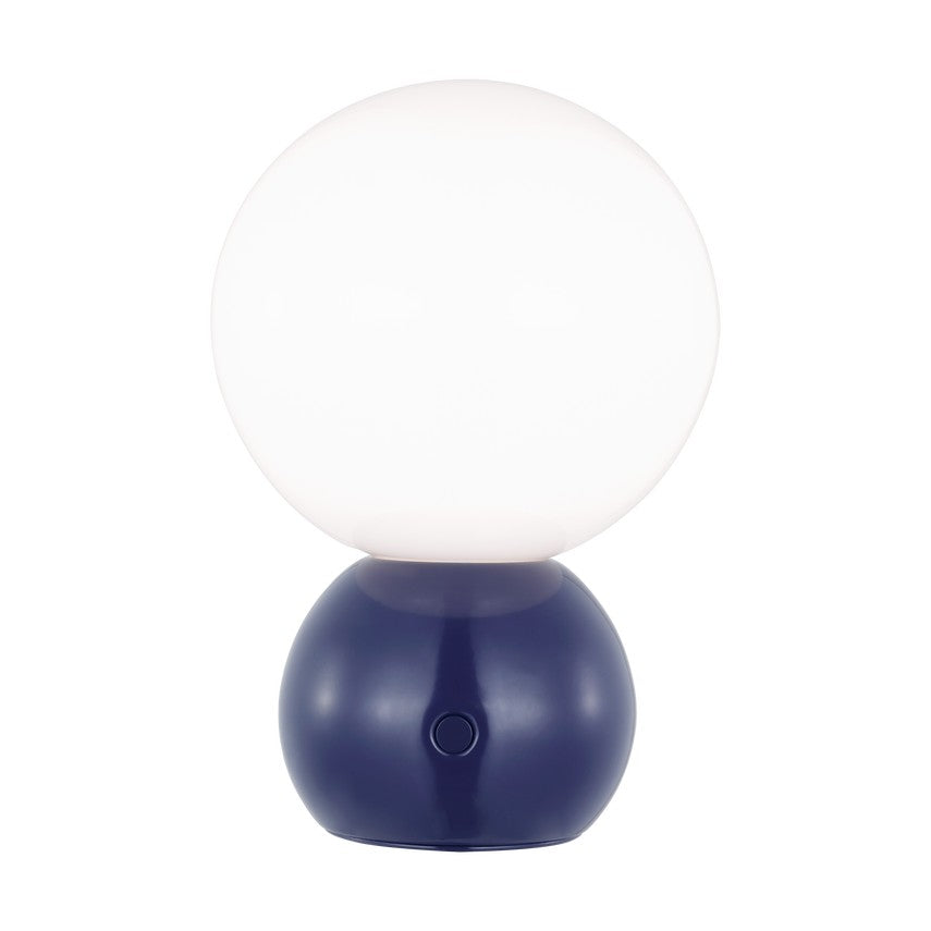 Suki LED Mini Table Lamp in Navy