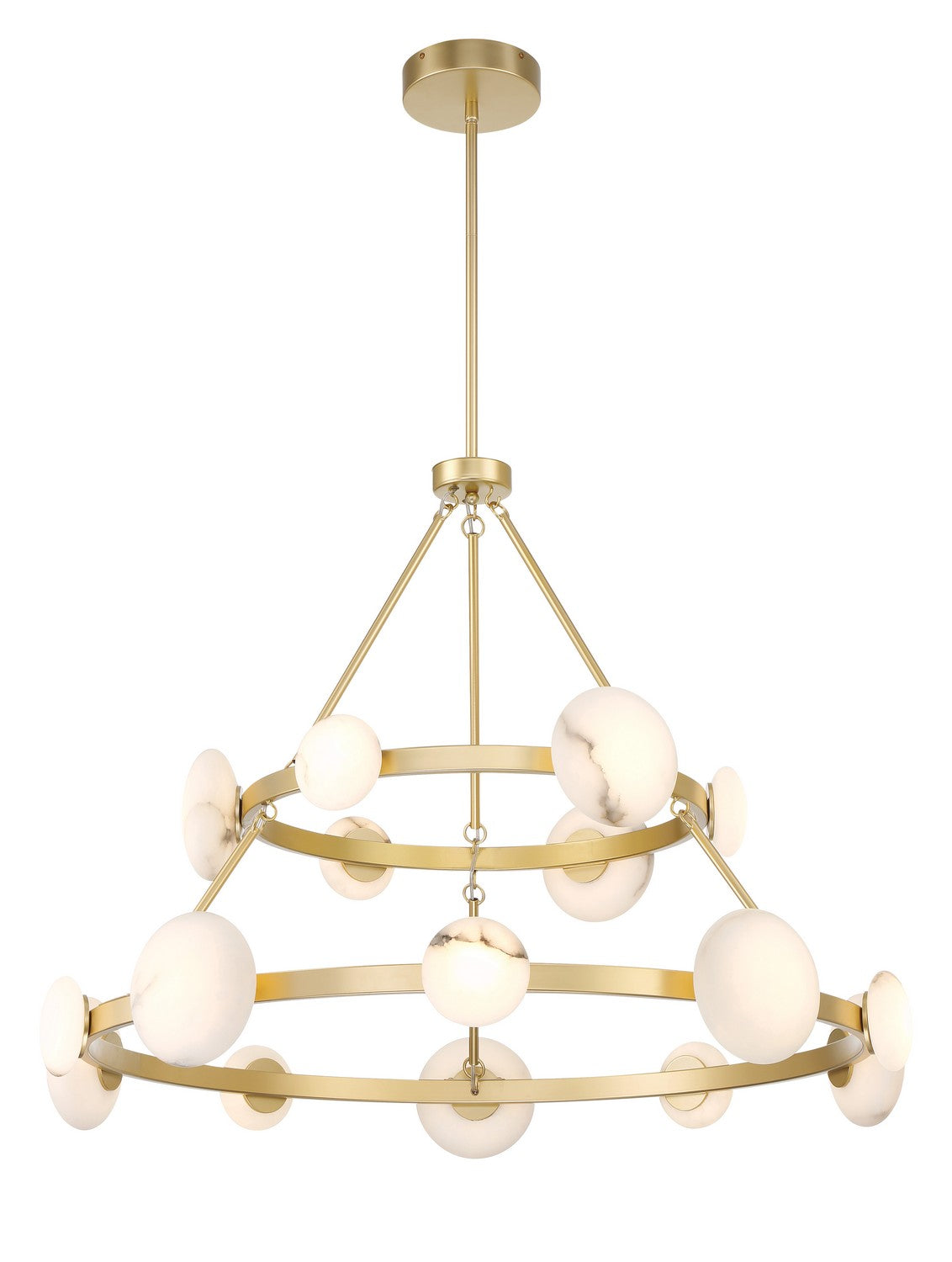 Zill LED Pendant in Lily Gold