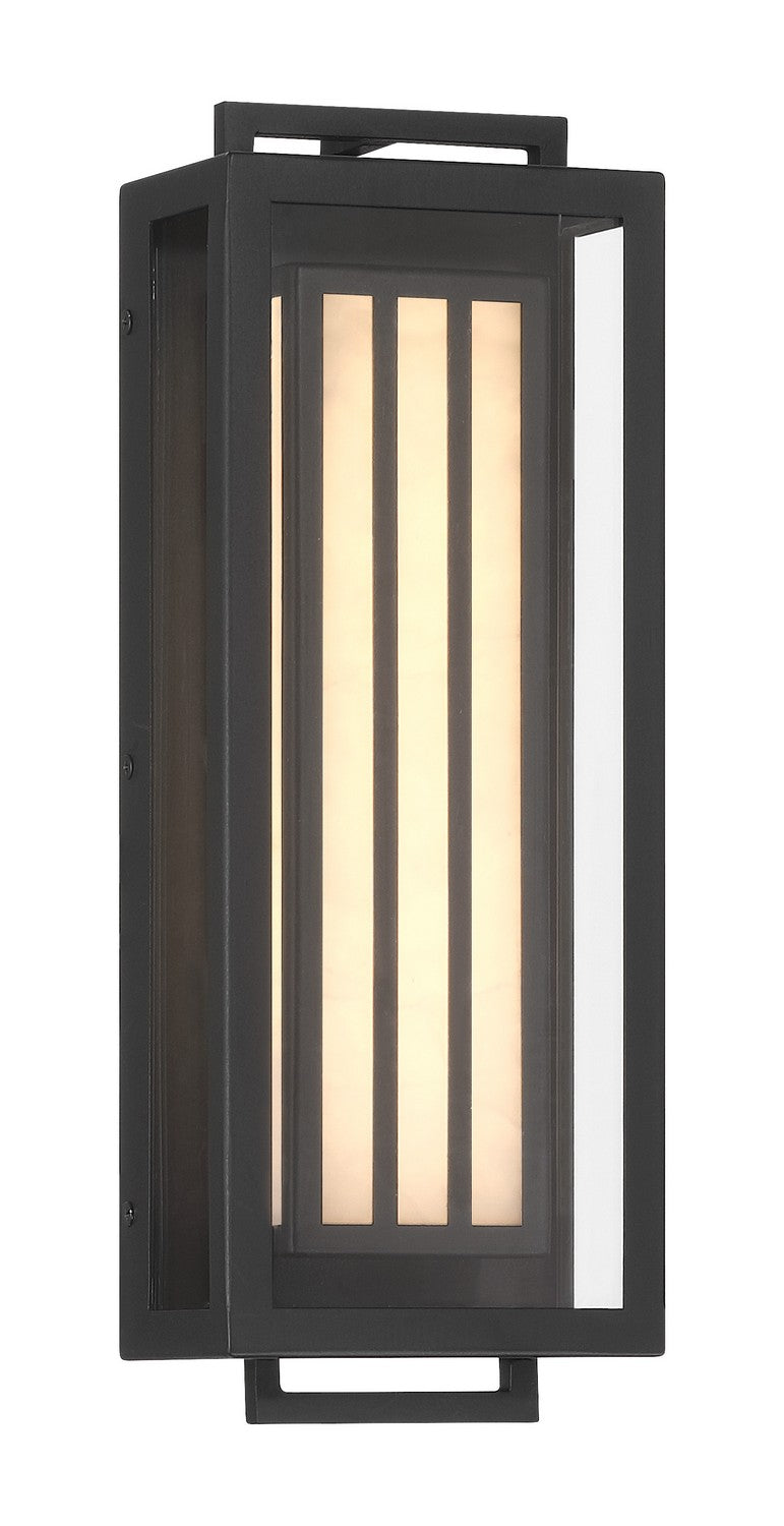 Eastly LED Outdoor Wall Mount in Sand Coal Black
