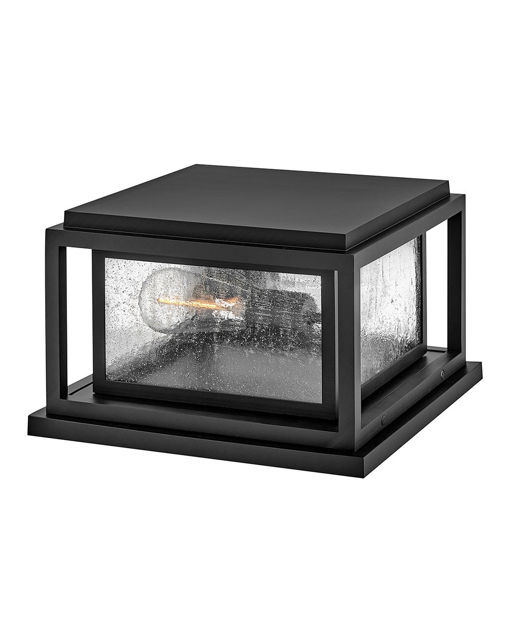 Republic LED Pier Mount in Black