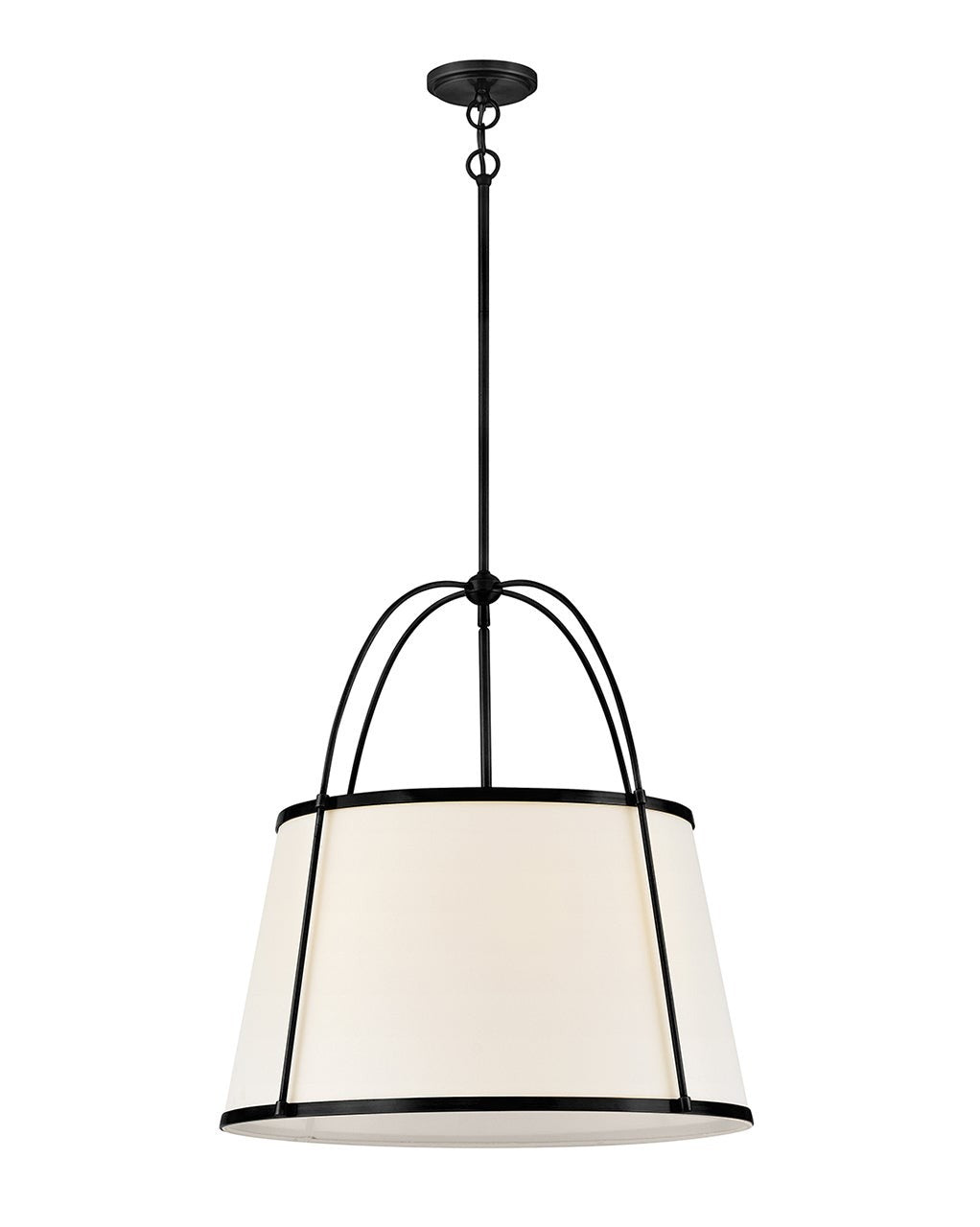 Clarke LED Chandelier in Black