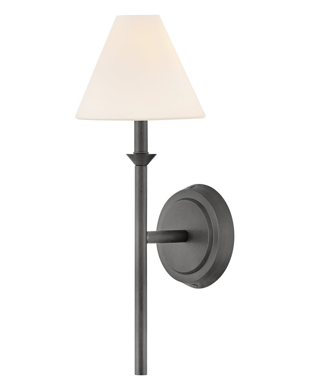 Greta LED Wall Sconce in Blackened Brass
