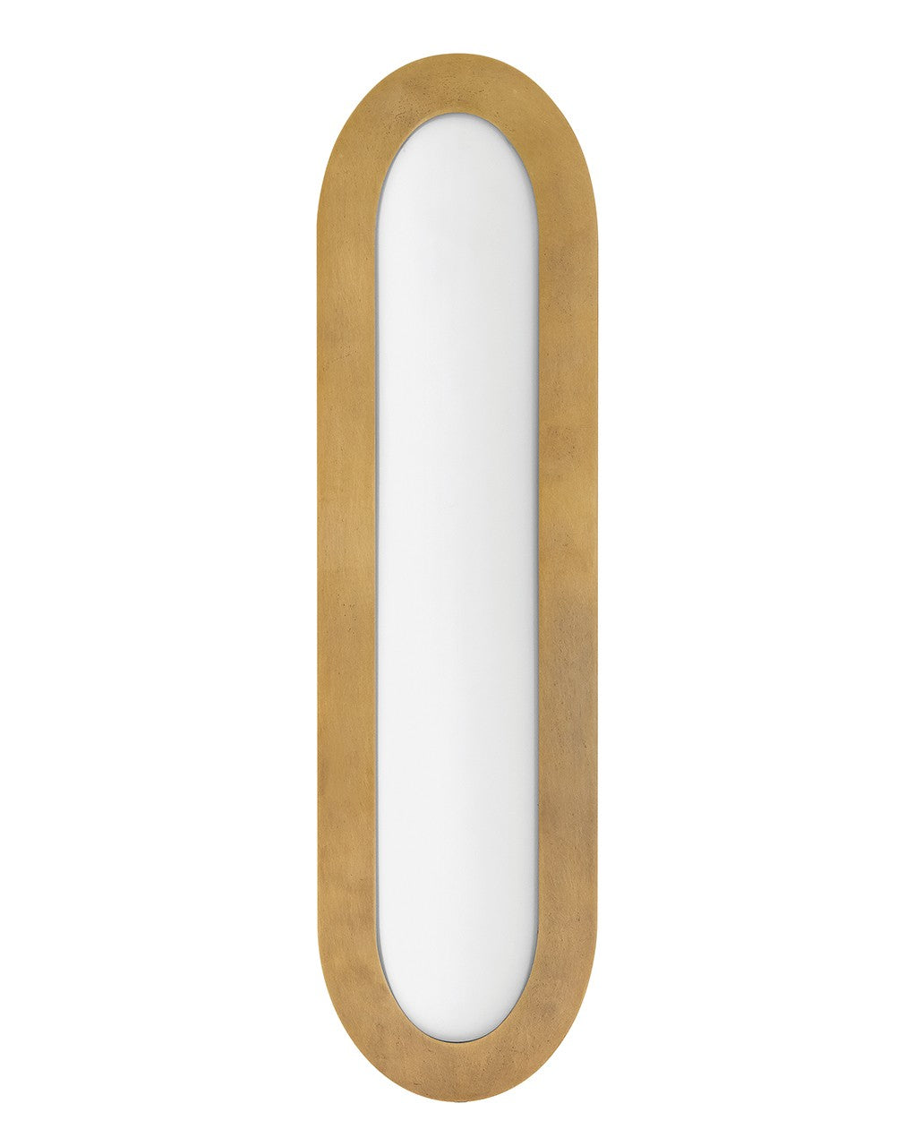 Emme LED Vanity in Heritage Brass