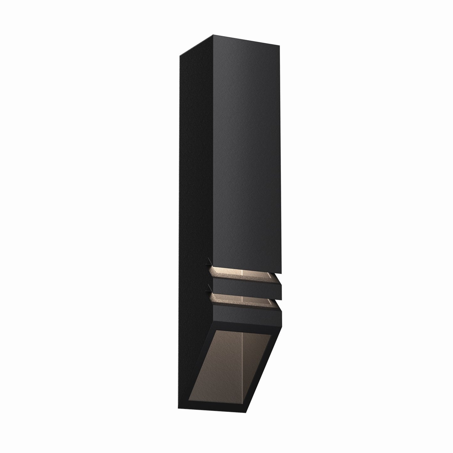 One Light Deck in Black Textured