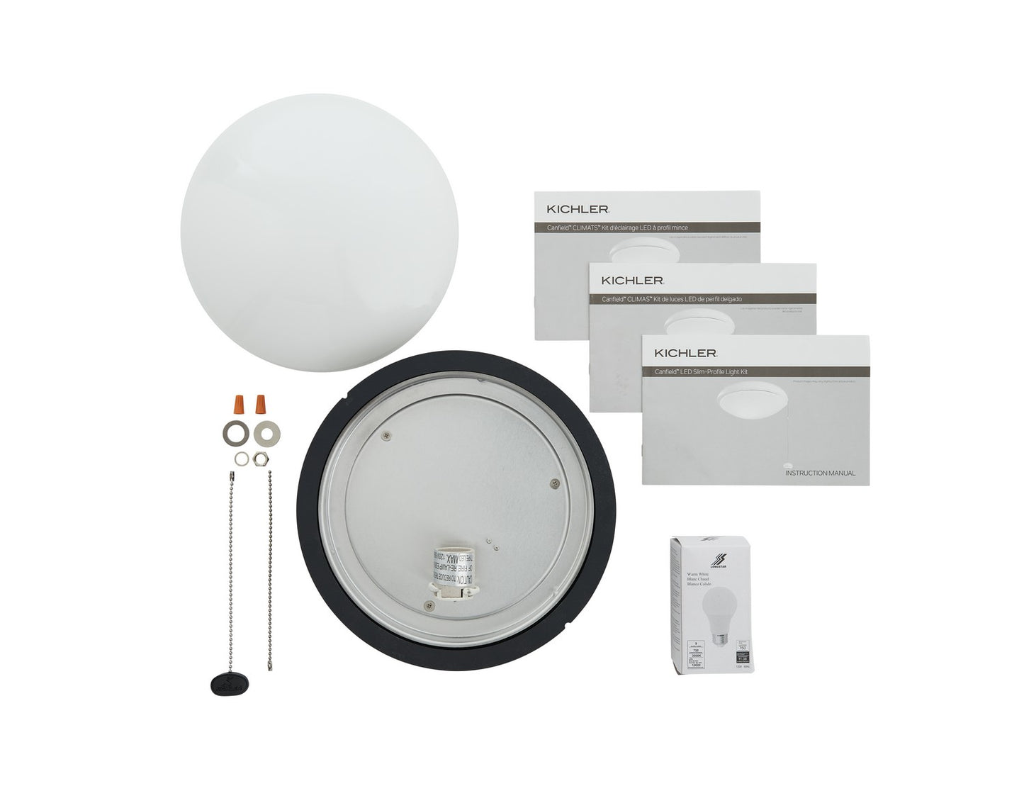 Accessory Climates Slim Profile LED in Distressed Black