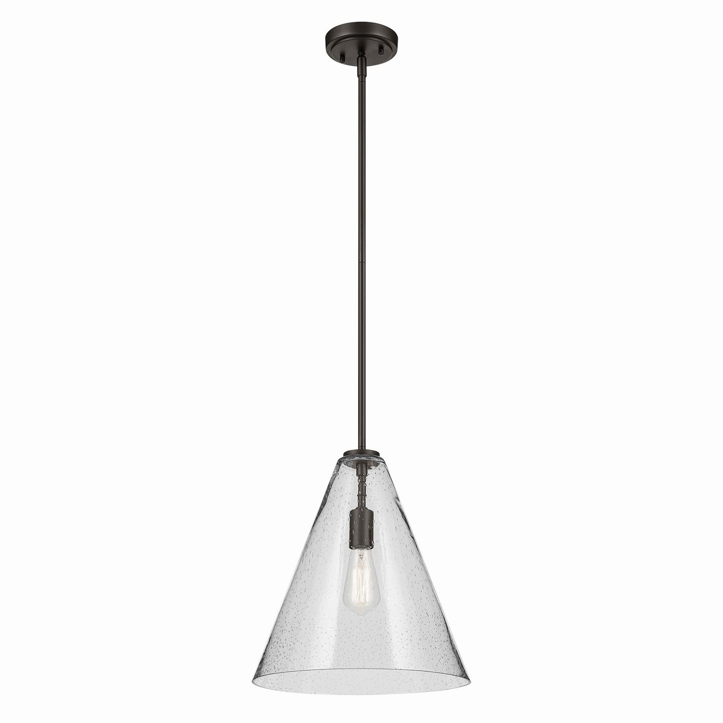 Everly One Light Pendant in Olde Bronze