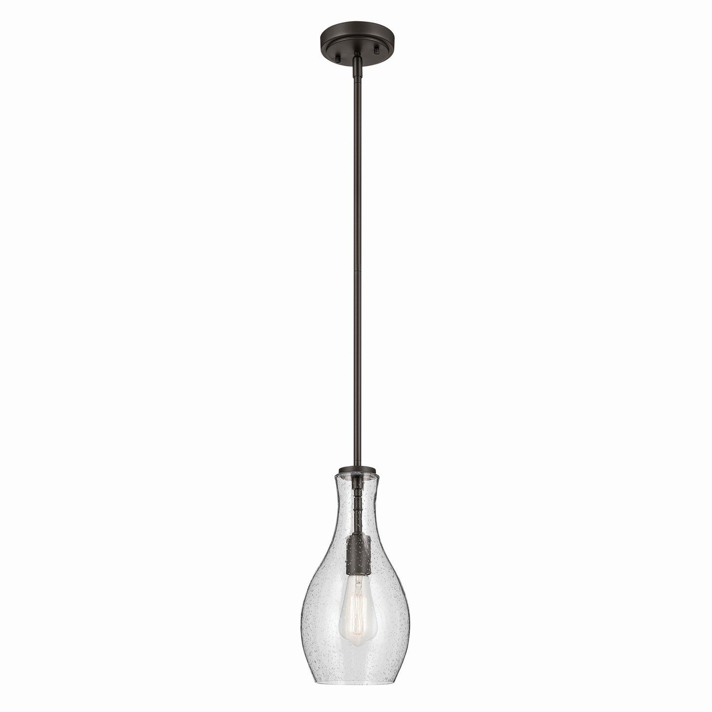 Everly One Light Pendant in Olde Bronze