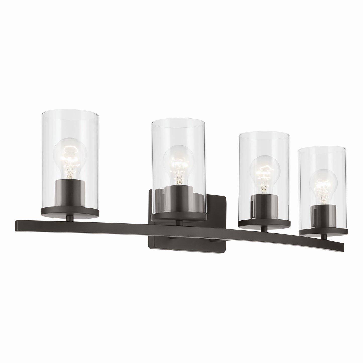 Crosby Four Light Bath in Olde Bronze