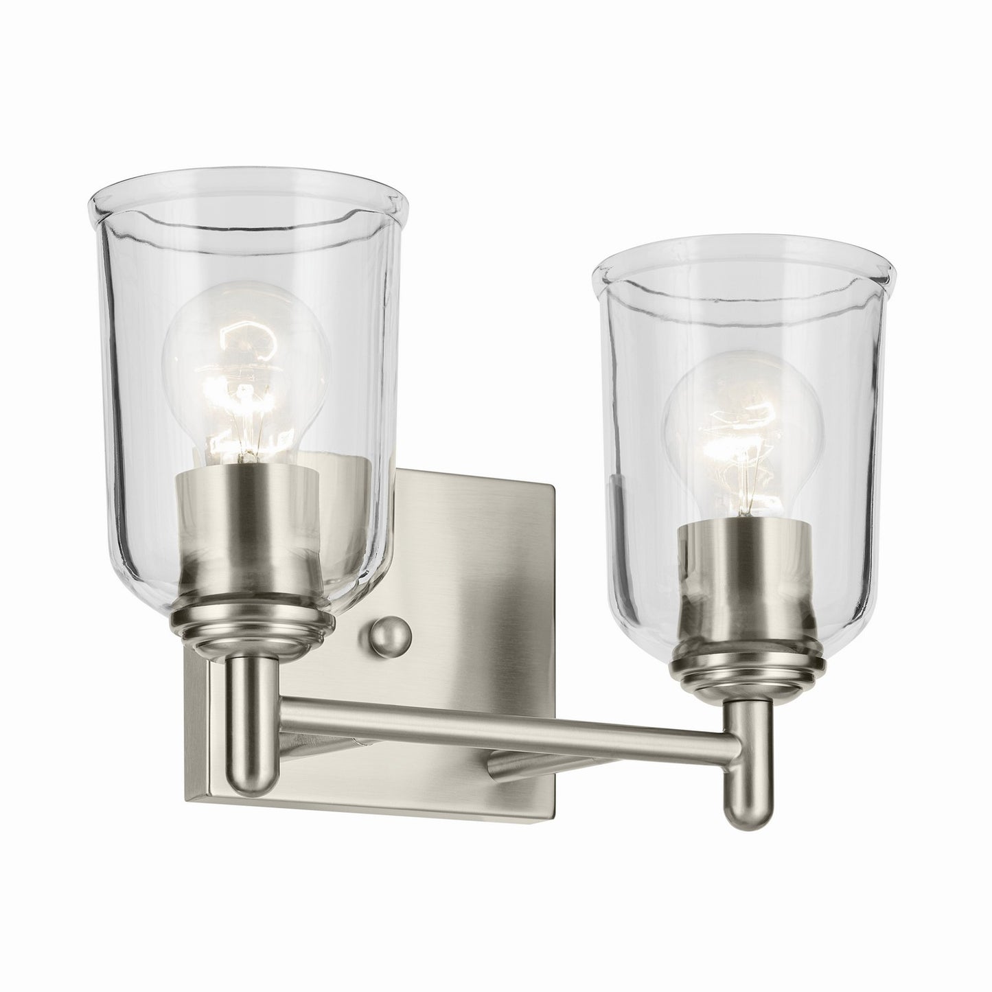 Shailene Two Light Bath in Brushed Nickel