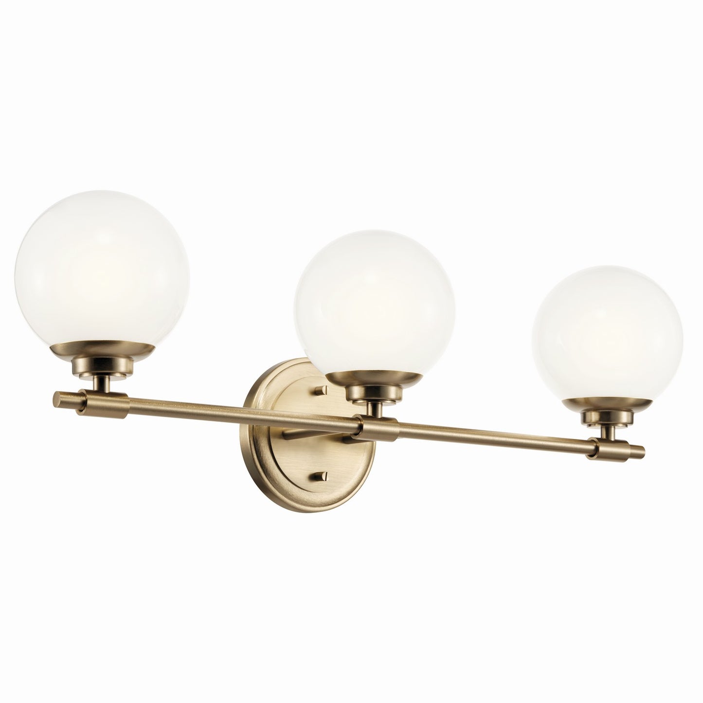 Benno Three Light Vanity in Champagne Bronze