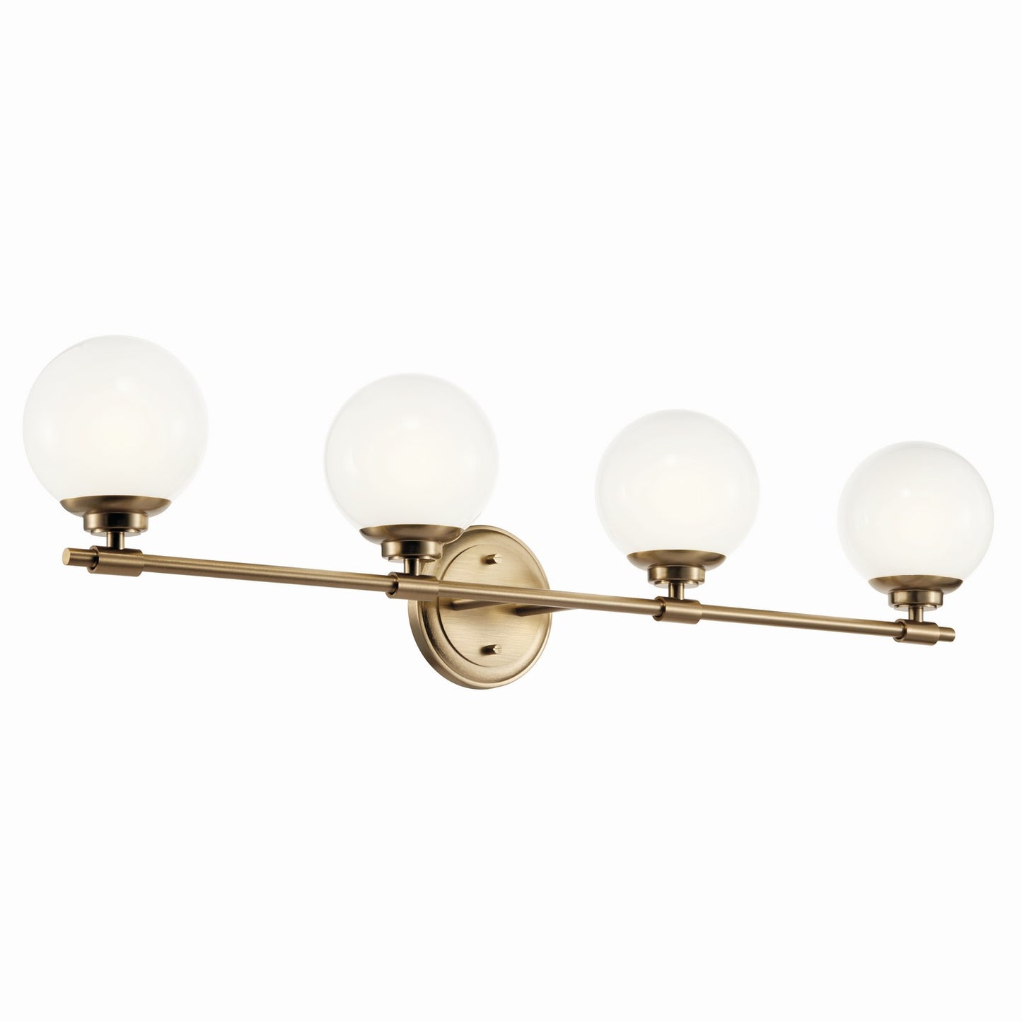 Benno Four Light Vanity in Champagne Bronze