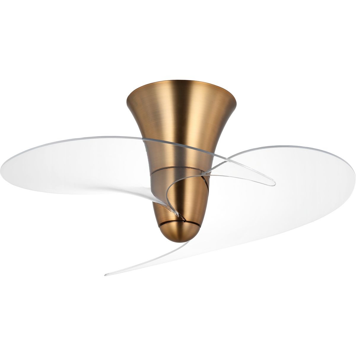 Progress Lighting - P250119-163 - 36" Ceiling Fan - Beal - Vintage Brass