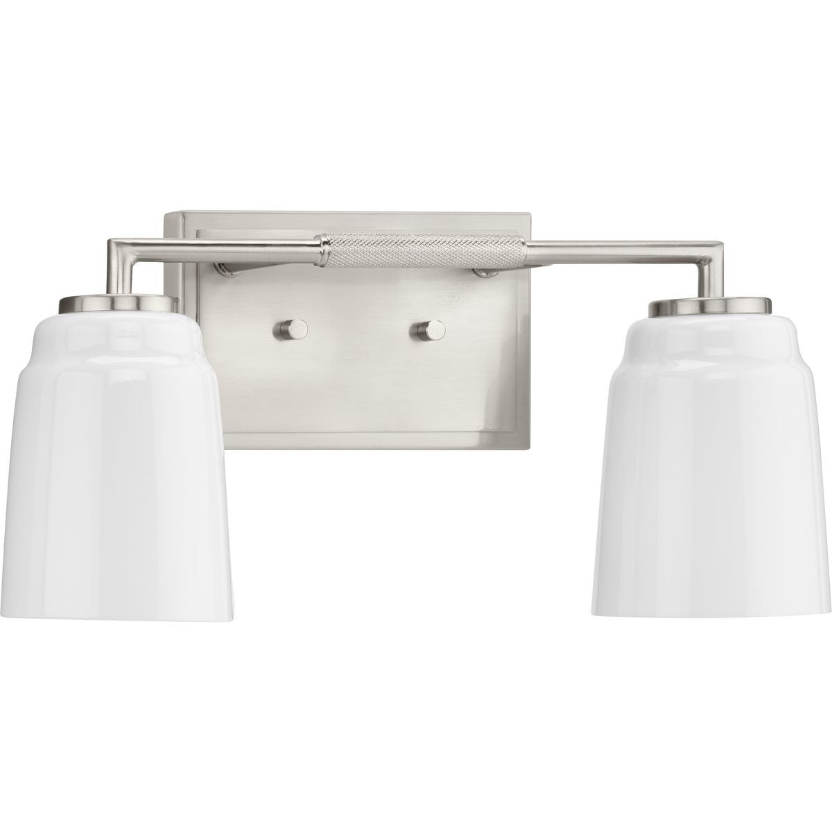 Spenser Two Light Bath in Brushed Nickel
