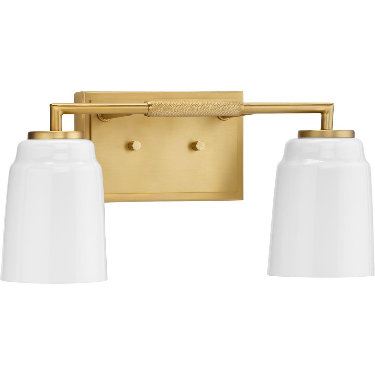 Spenser Two Light Bath in Brushed Gold