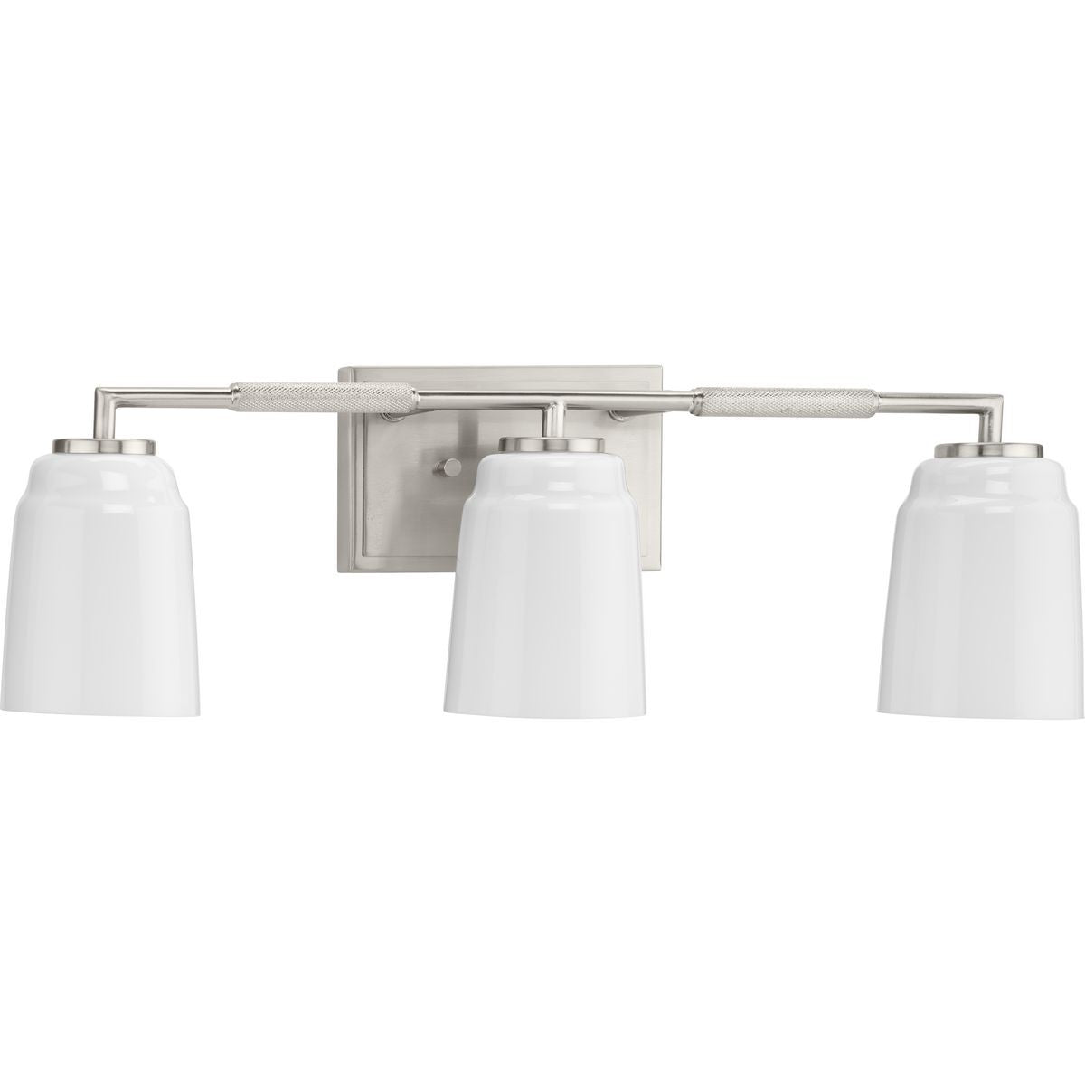 Spenser Three Light Bath in Brushed Nickel
