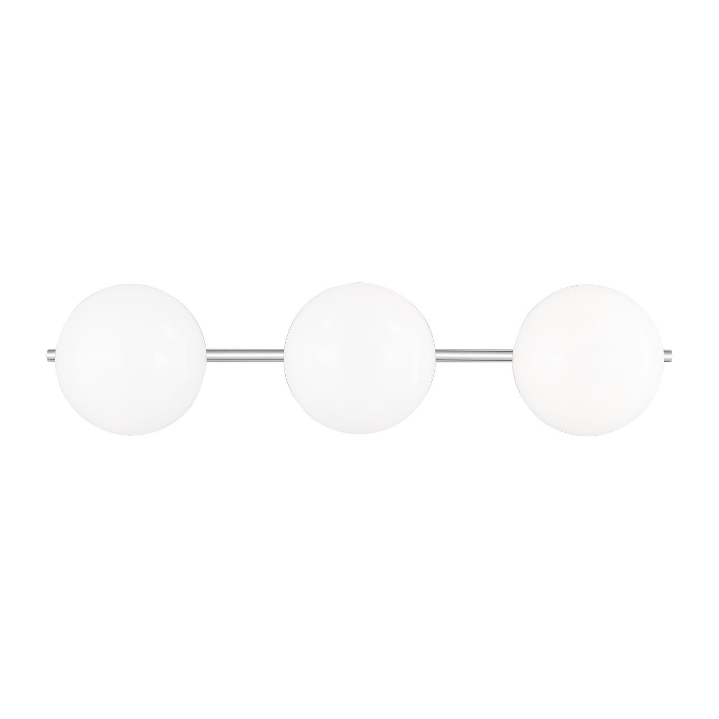 Lune Three Light Vanity in Chrome