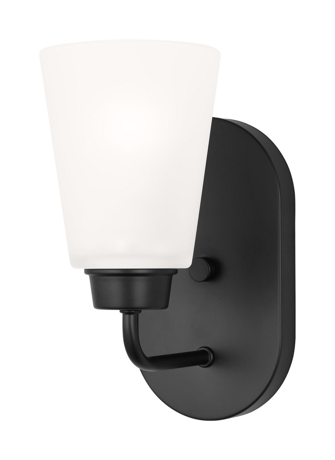 Kerrville One Light Wall / Bath Sconce in Midnight Black