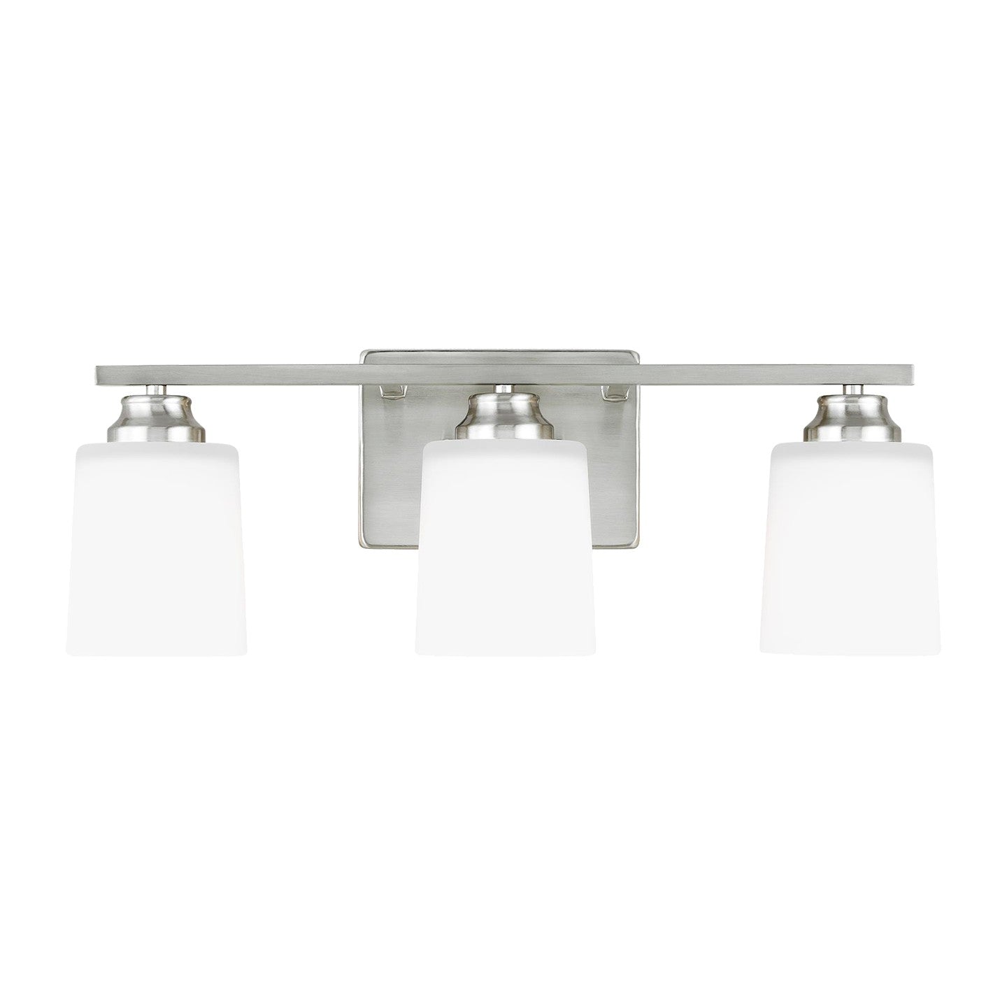 Vinton Three Light Wall / Bath in Brushed Nickel