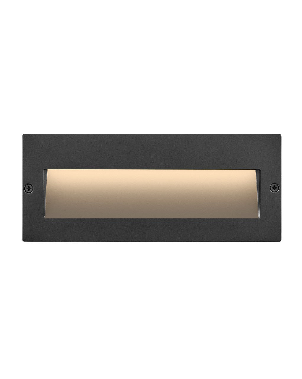 Taper LED Step Light in Matte Black Stainless