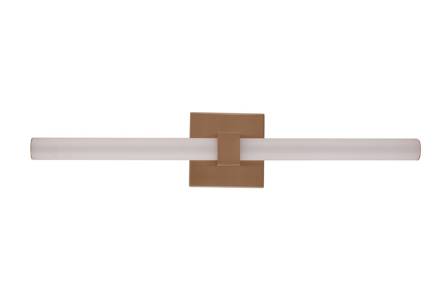Linear LED Vanity in Satin Brass