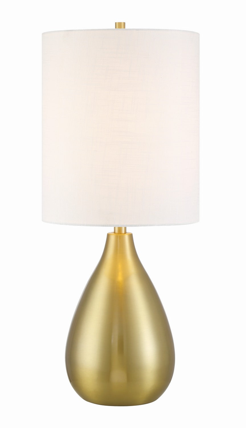 Craftmade - 87004SB-T - One Light Table Lamp - Leri - Satin Brass