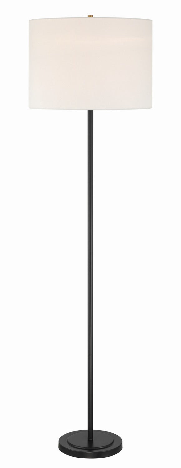 Craftmade - 87010FB-F - One Light Floor Lamp - Jones - Flat Black